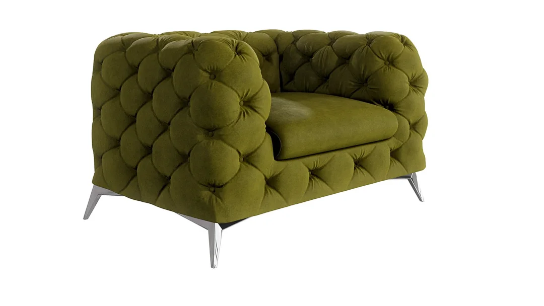 Fotel pikowany TEO chesterfield — Riviera 36