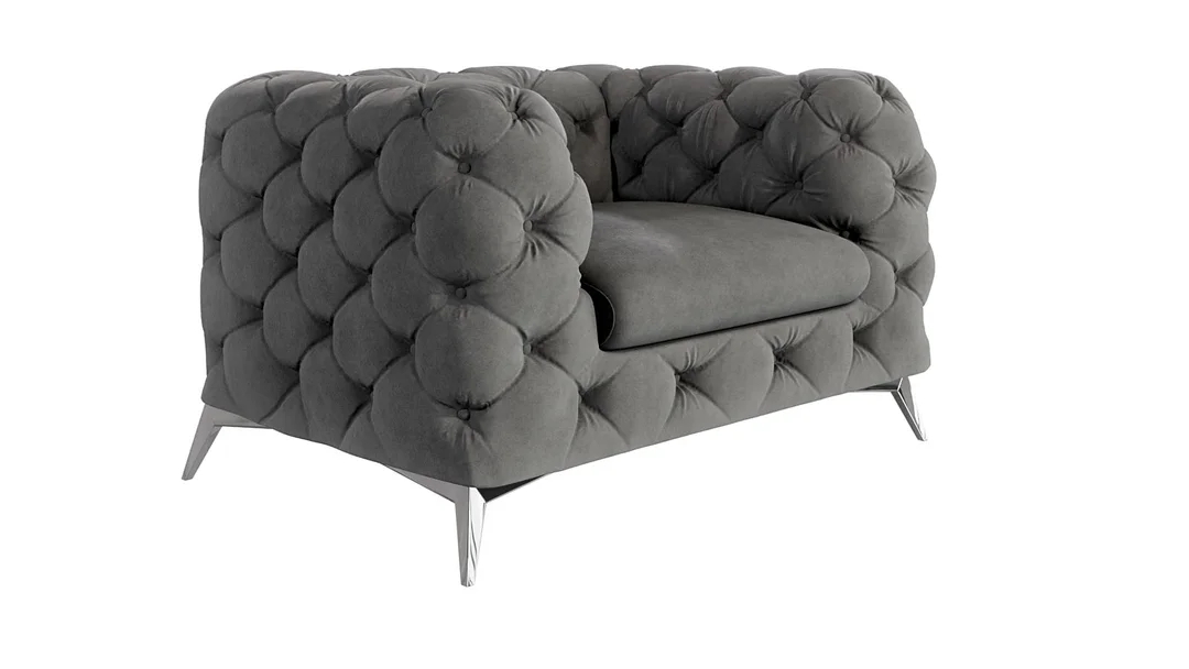 Fotel pikowany TEO chesterfield — Riviera 91