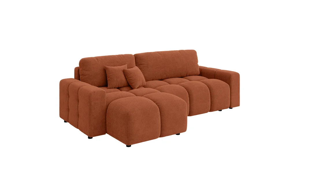 Narożnik czteroosobowy z funkcją spania nowoczesny Vega 233x142 — Flow 09