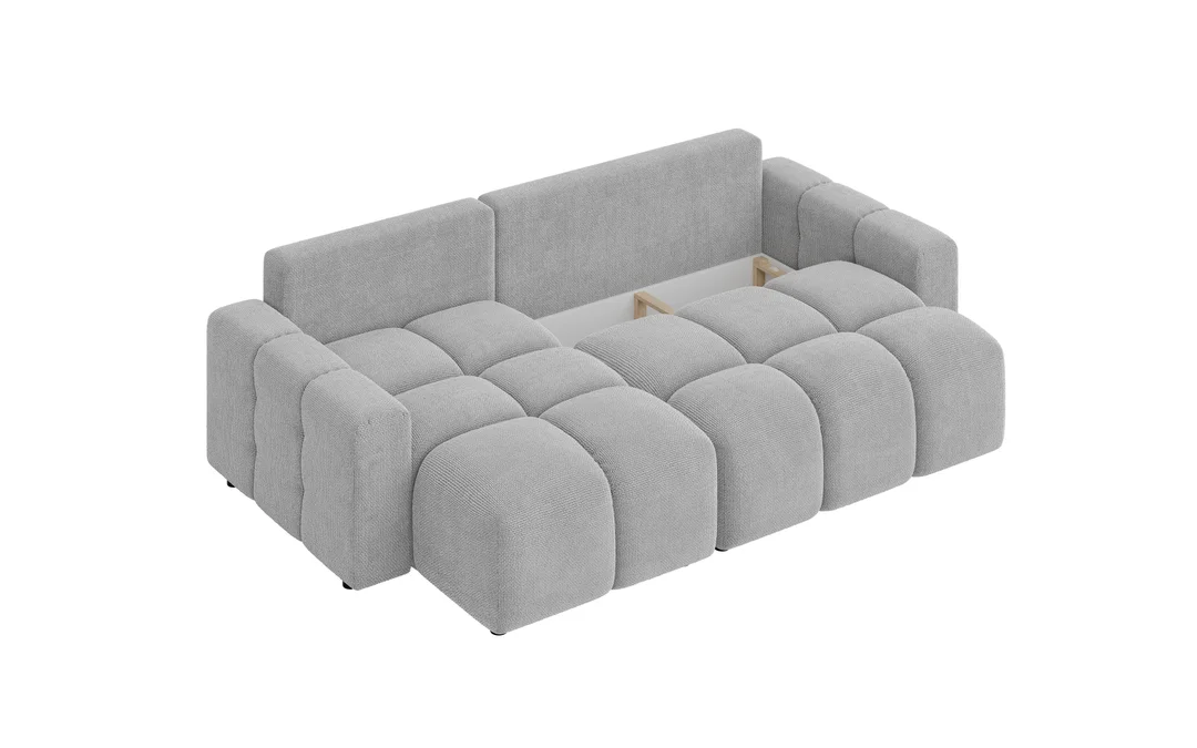 Narożnik czteroosobowy z funkcją spania nowoczesny Vega 233x142 — Flow 16