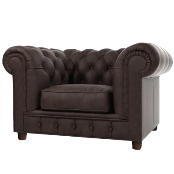 Chesterfield fotel pikowany SOLARIS — Riviera 26