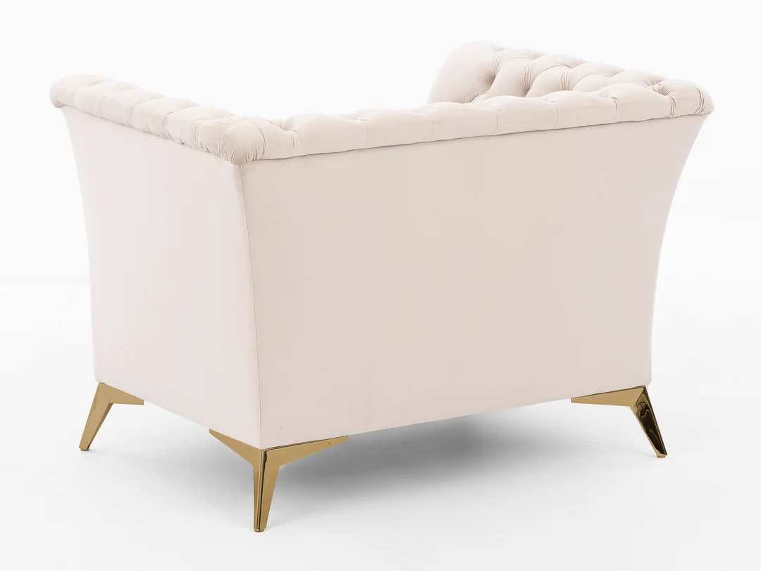 Fotel pikowany chesterfield HASSO BIS — Riviera 21