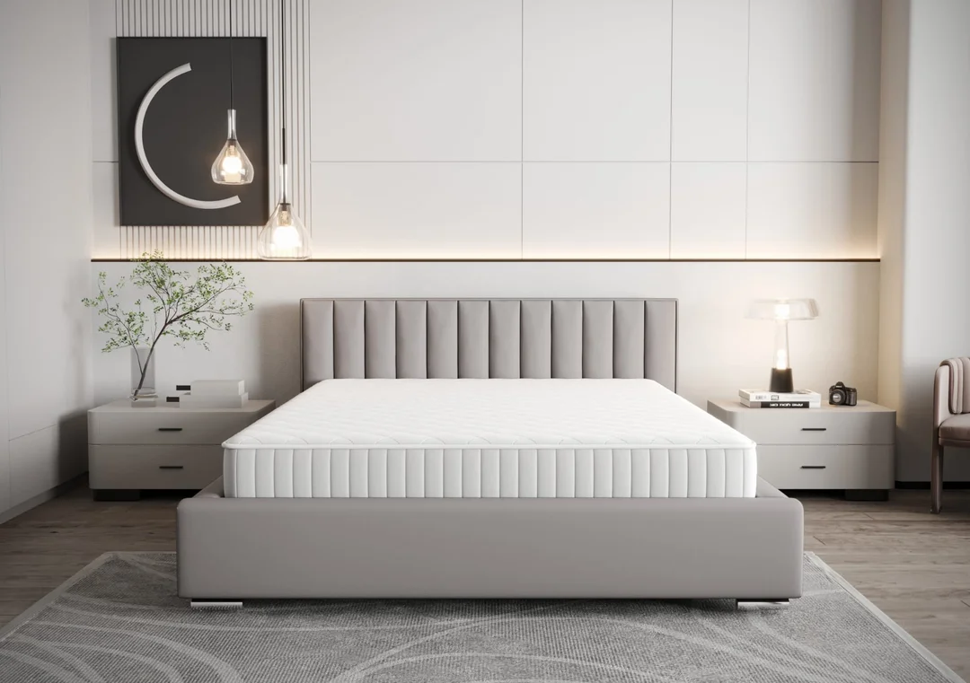 Łóżko tapicerowane glamour SELI — zdjęcie 9