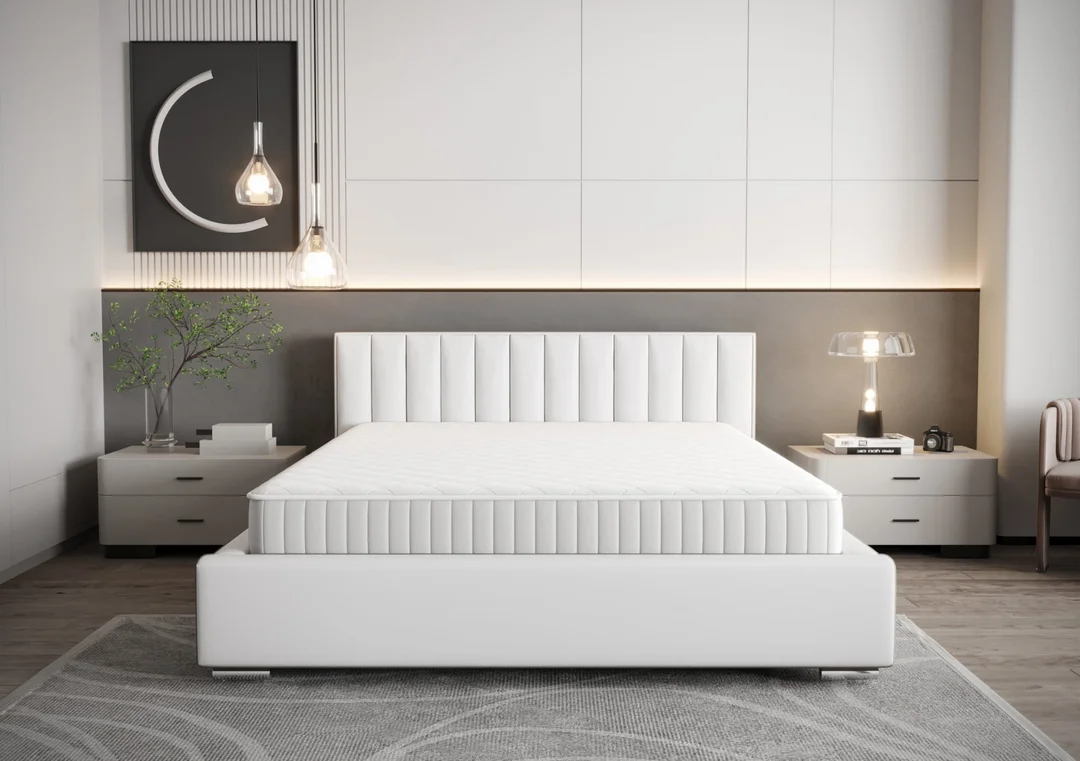Łóżko tapicerowane glamour SELI — zdjęcie 4