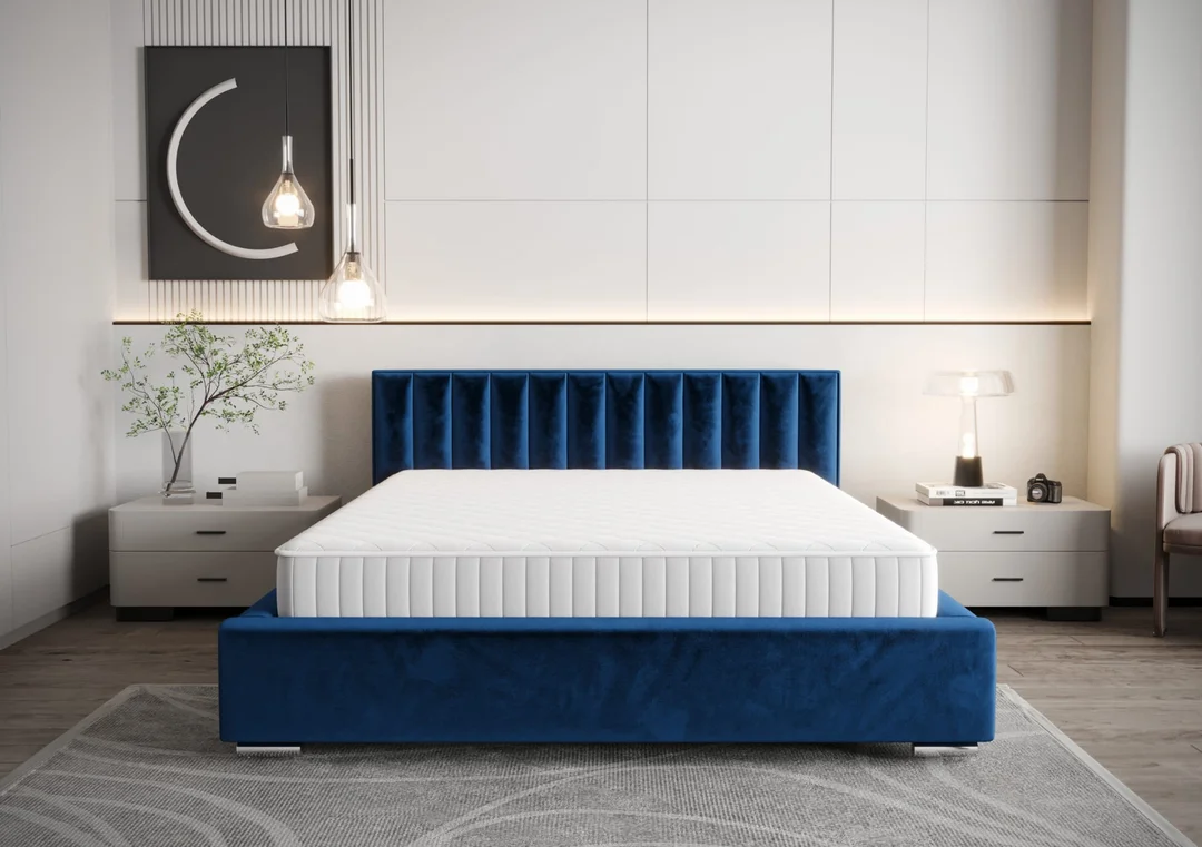 Łóżko tapicerowane glamour SELI — Riviera 81