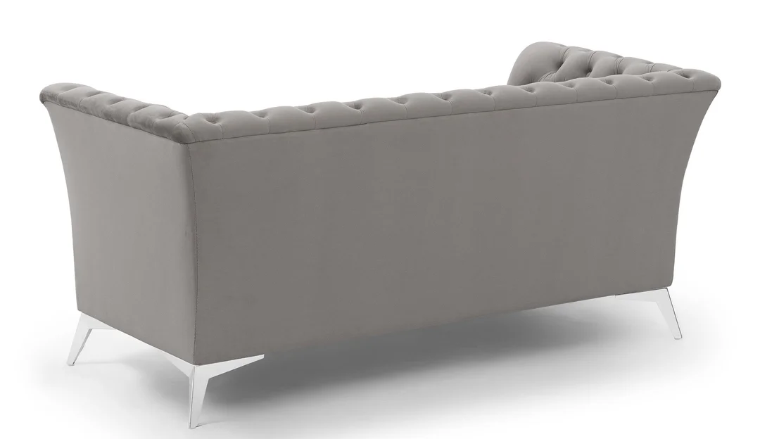Zestaw mebli pikowanych Chesterfield 3+2+1 Hasso Bis — Riviera 91
