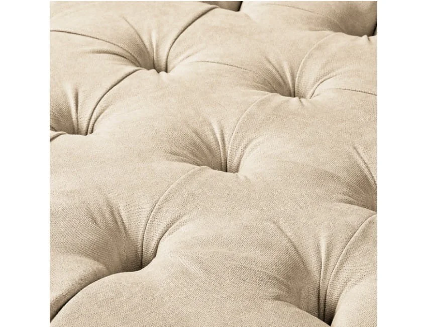 Puf pikowany glamour MONA 80x80 — Enjoy 01