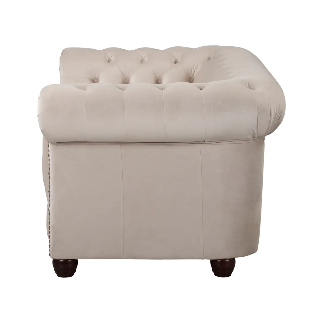 Sofa dwuosobowa pikowana Chesterfield FELIX 148x86 — Riviera 21