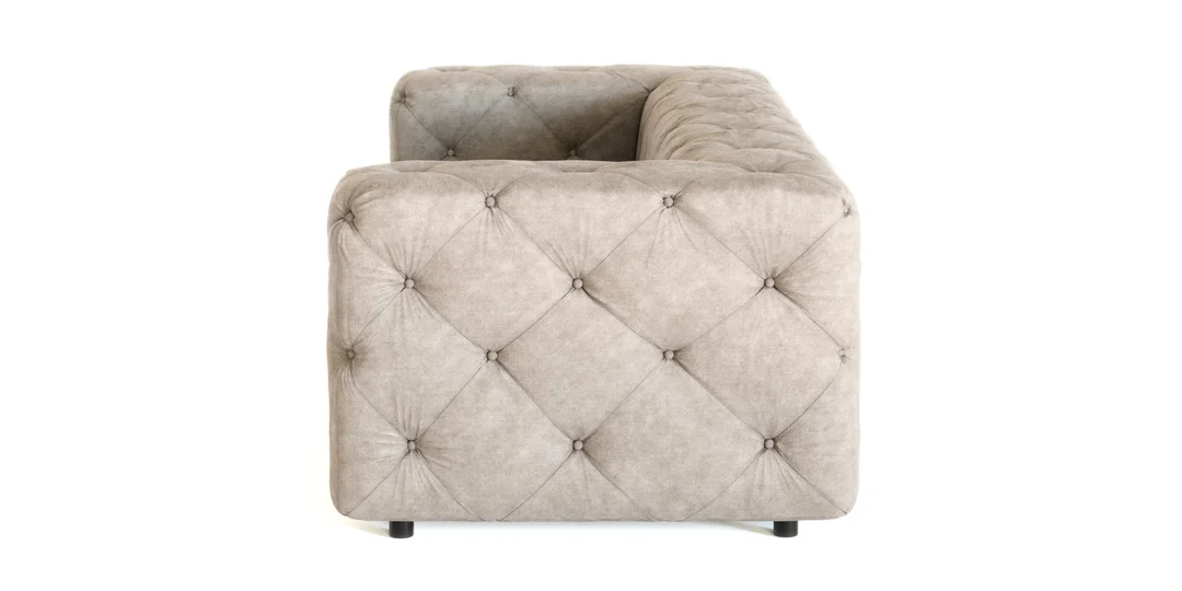Sofa trzyosobowa pikowana premium Chesterfield BENTLEY 230x100 — Enjoy New 1