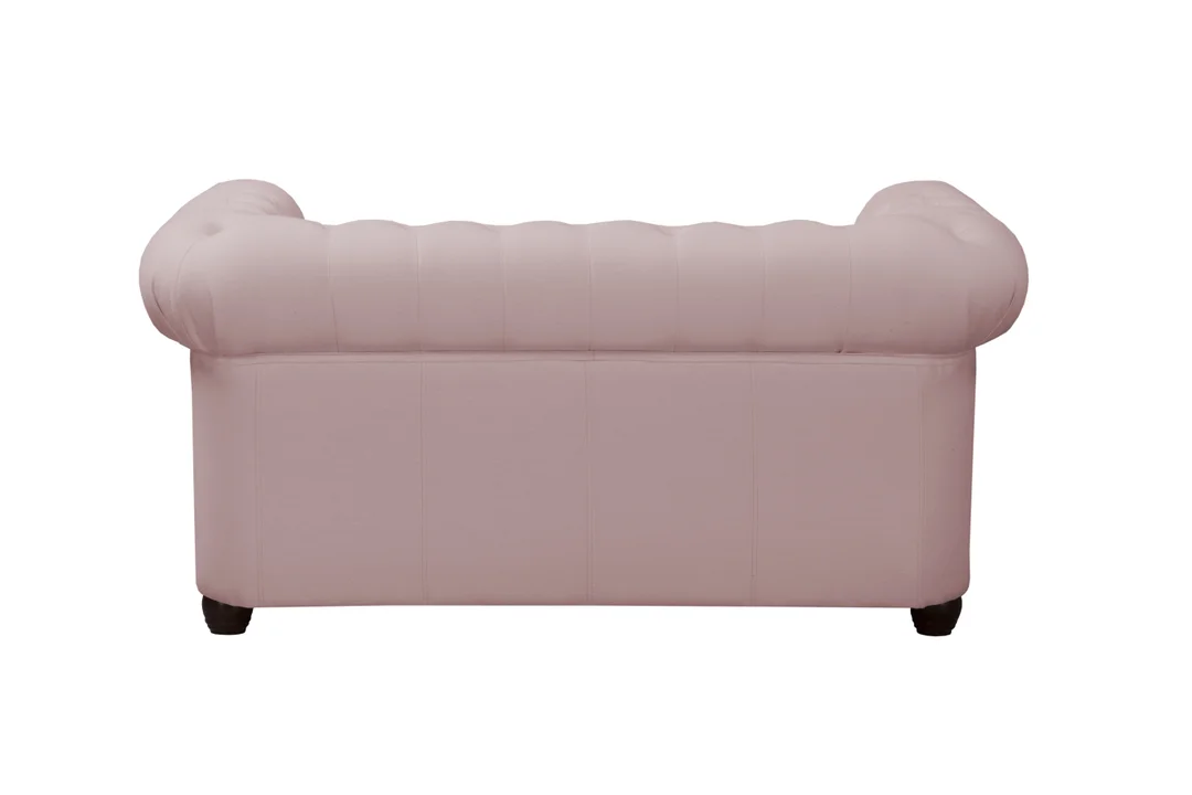 Sofa SYDNEY brudny róż – elegancka, pikowana, dwuosobowa Chesterfield 148x86 — zdjęcie 7