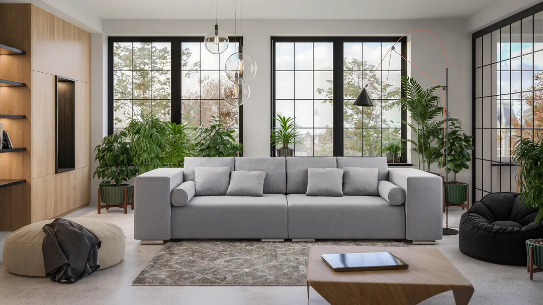 Sofa trzyosobowa nowoczesna Lori 290x110 — zdjęcie 10
