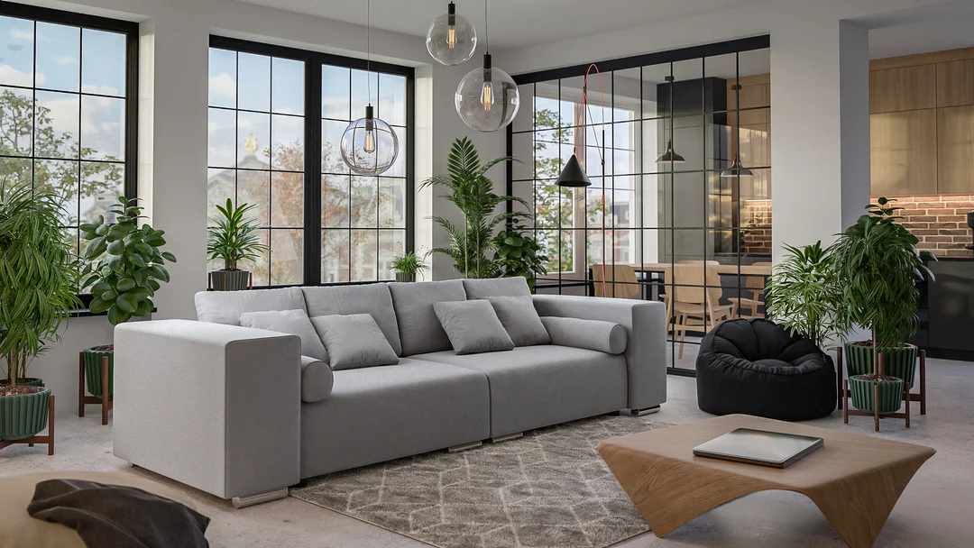 Sofa trzyosobowa nowoczesna Lori 290x110 — zdjęcie 11
