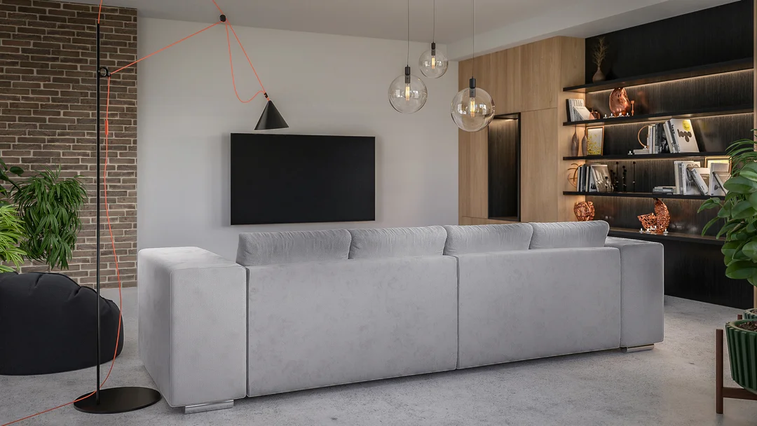 Sofa trzyosobowa nowoczesna Lori 290x110 — zdjęcie 12