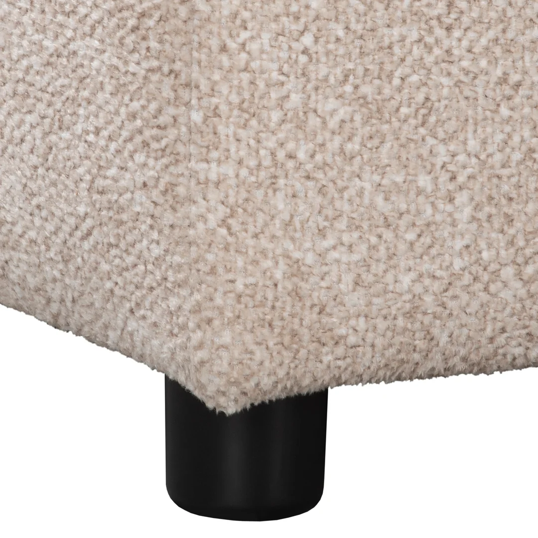 Beżowa sofa Candi – trzyosobowa, nowoczesna, z poduszkami, idealna do przytulnego salonu 213x108 — zdjęcie 10