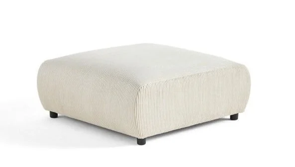 Puf nowoczesny Candi 88x88 — Lincoln 03