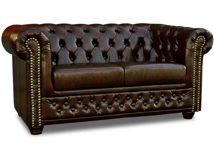 Sofa dwuosobowa pikowana Chesterfield FELIX 148x86 — MG14
