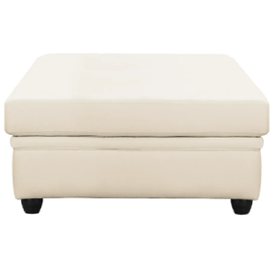 Puf pikowany glamour 75x70 SYDNEY — Solid 03