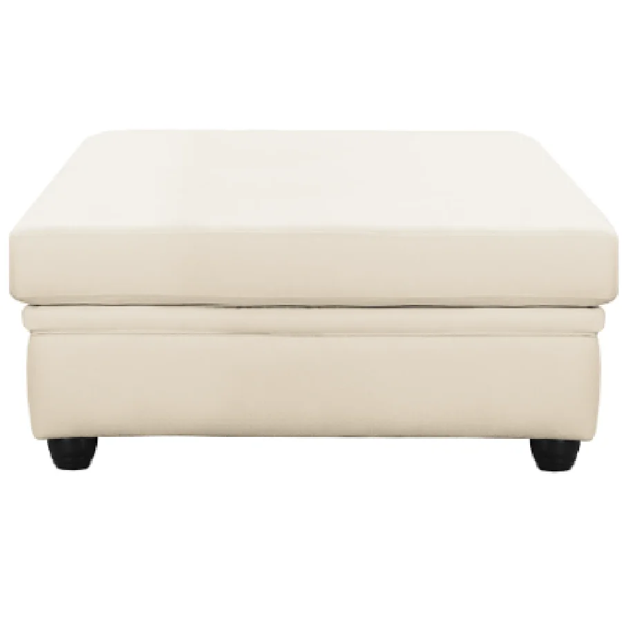 Puf pikowany glamour 100x100 SYDNEY — Solid 03