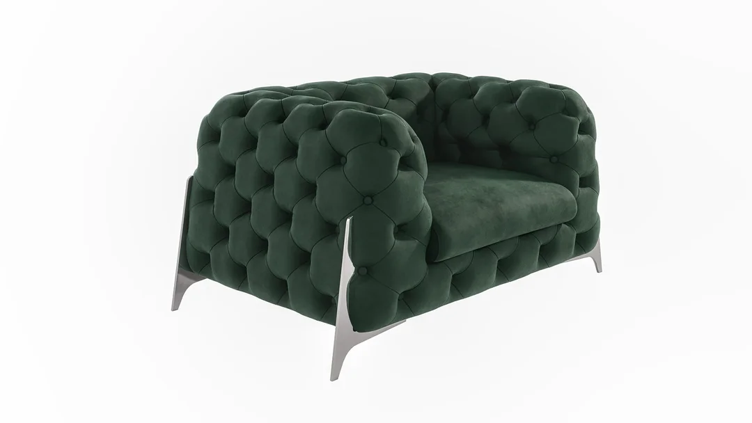 Fotel pikowany KALIFORNIA Chesterfield — Riviera 38