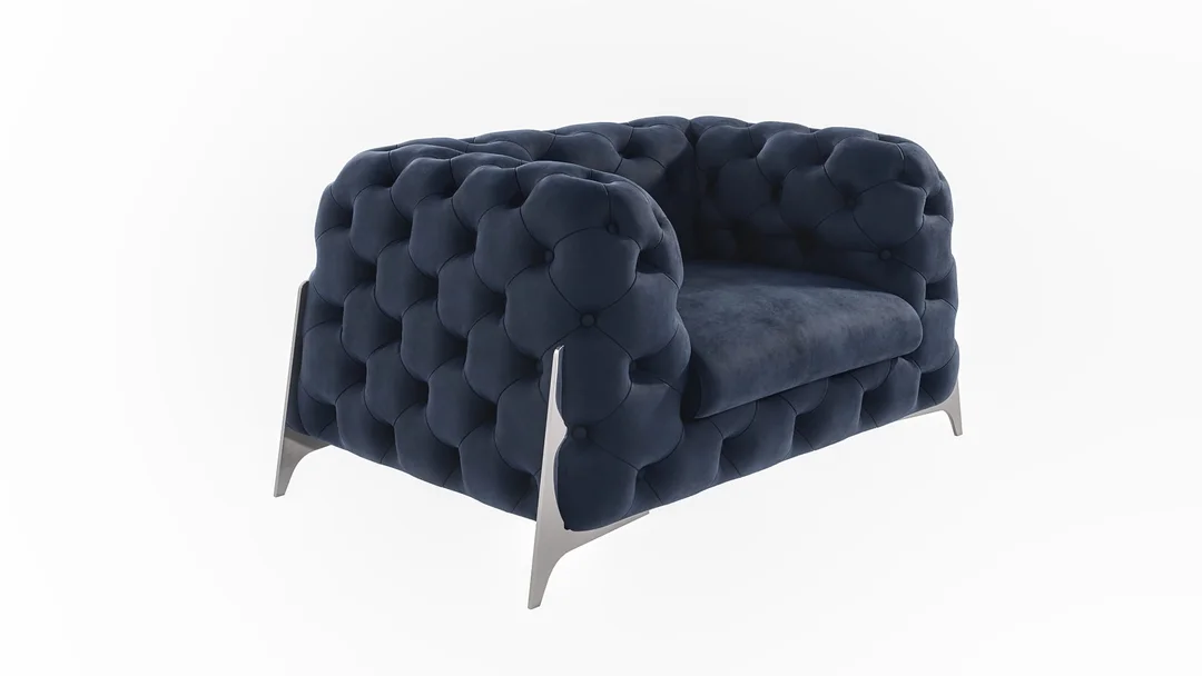 Fotel pikowany KALIFORNIA Chesterfield — Riviera 81