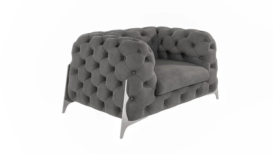 Fotel pikowany KALIFORNIA Chesterfield — Riviera 91