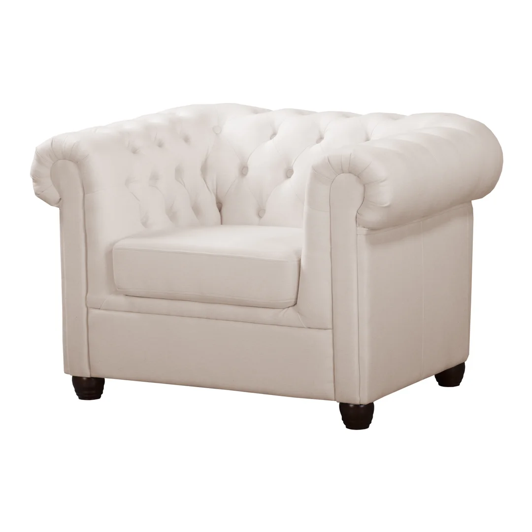 Fotel pikowany chesterfield SYDNEY — Solid 03