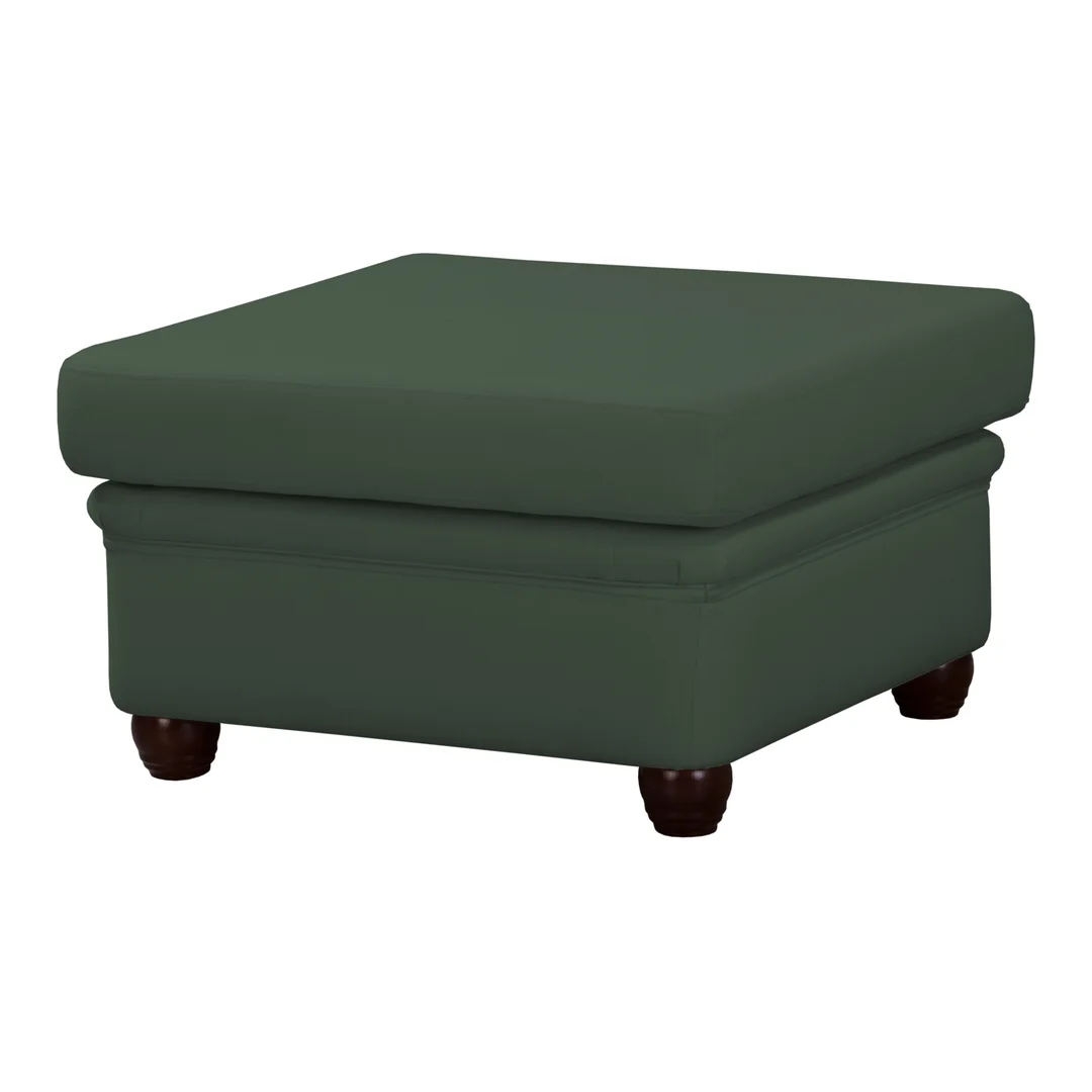 Puf pikowany glamour 75x70 SYDNEY — Solid 39