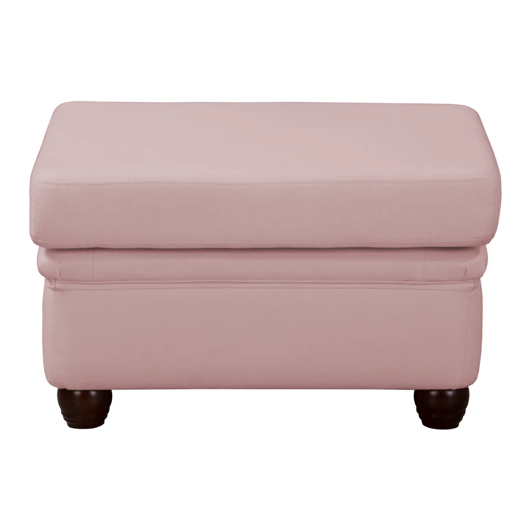 Puf pikowany glamour 100x100 SYDNEY — Solid 61