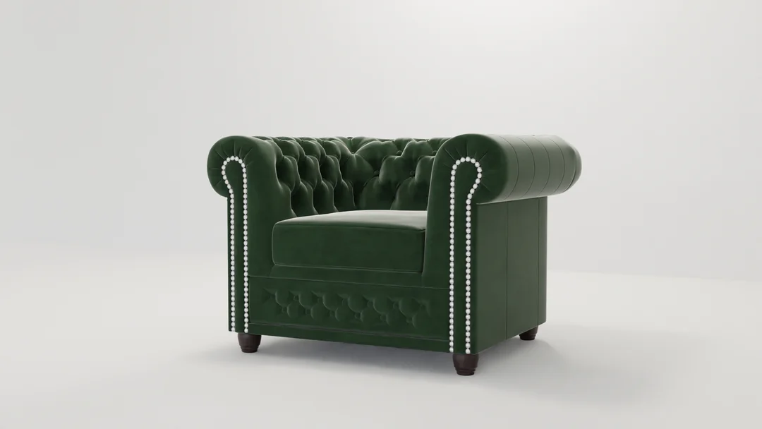 Fotel pikowany FELIX chesterfield — Riviera 38