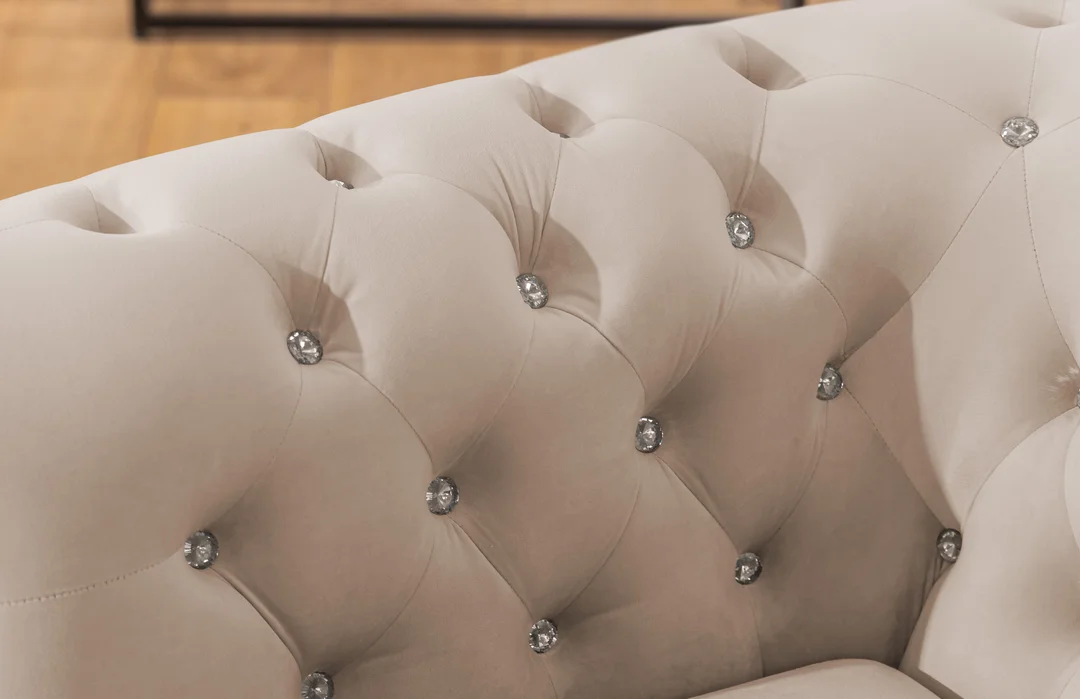 Fotel pikowany FELIX BLINK Chesterfield — Riviera 21