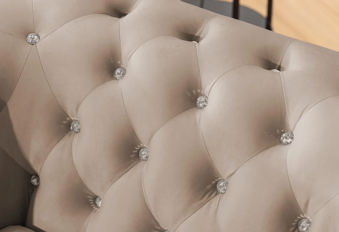 Fotel pikowany FELIX BLINK Chesterfield — Riviera 21