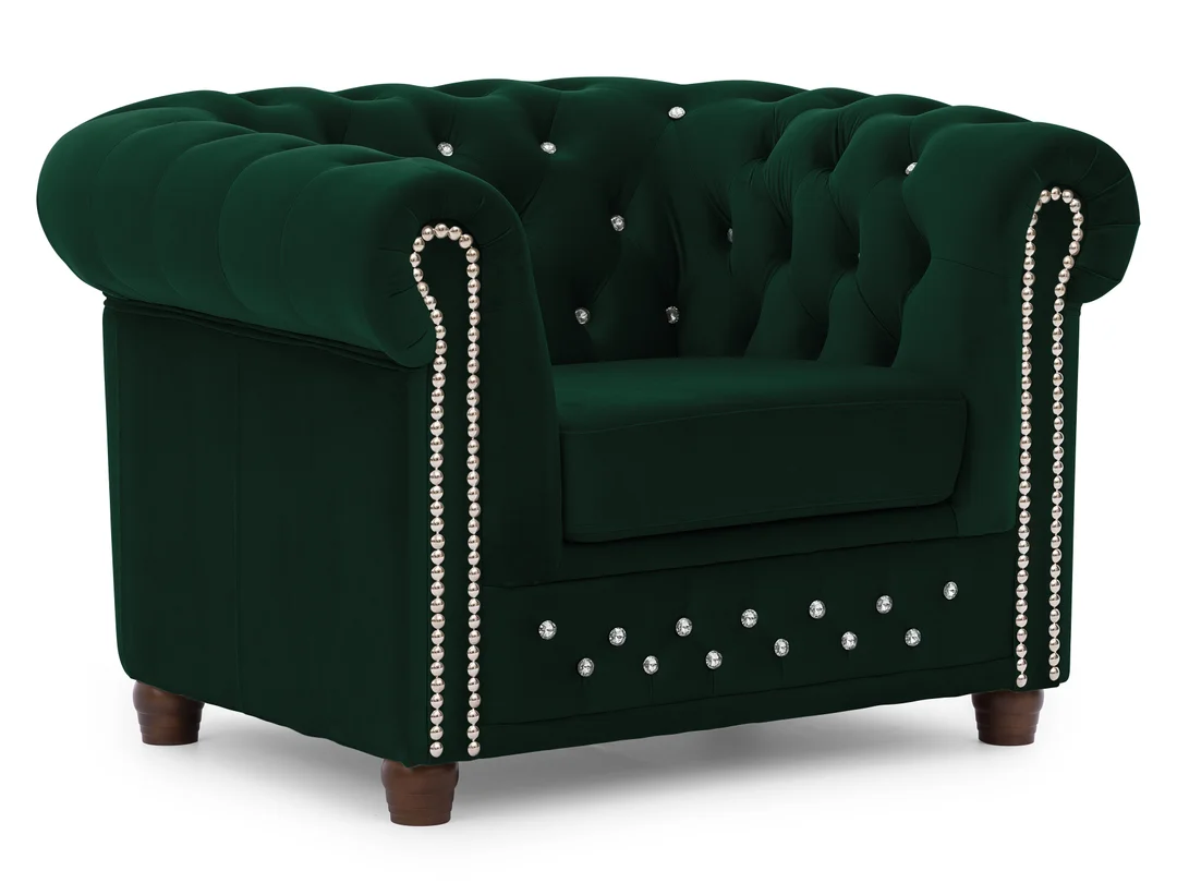 Fotel pikowany FELIX BLINK Chesterfield — Riviera 38
