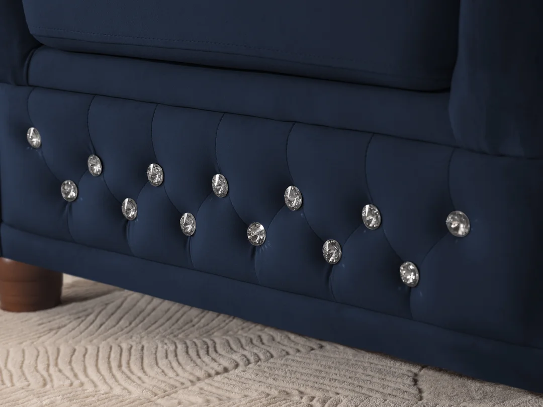 Fotel pikowany FELIX BLINK Chesterfield — Riviera 81