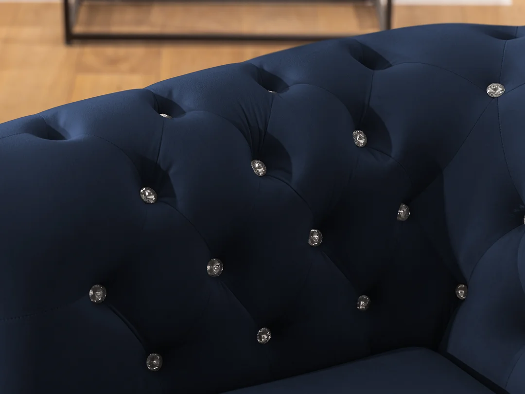 Fotel pikowany FELIX BLINK Chesterfield — Riviera 81