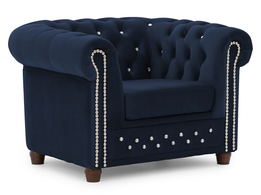 Fotel pikowany FELIX BLINK Chesterfield — Riviera 81