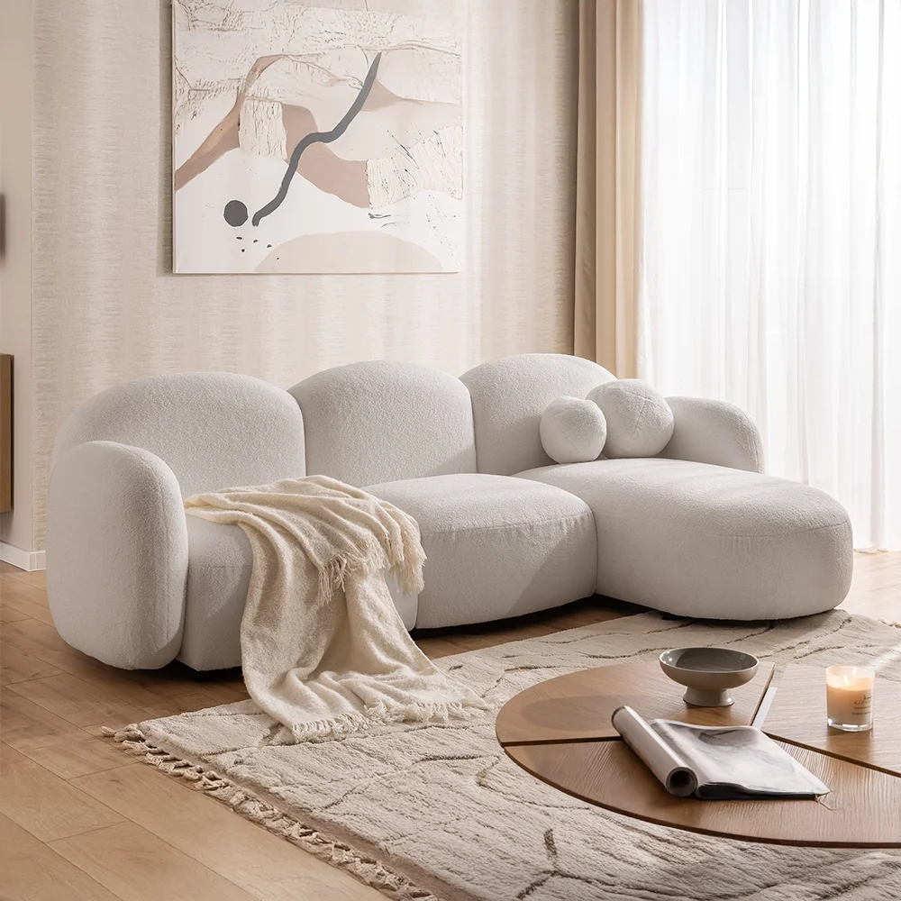 Narożnik pięcioosobowy z ozdobnymi poduszkami Bloop 268x146 — Quelle 01