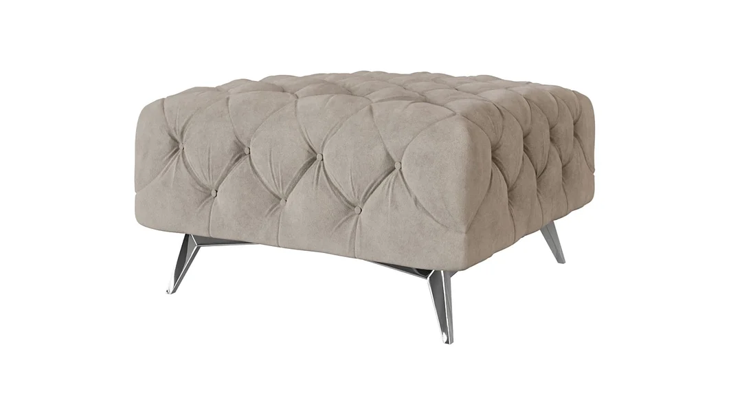 Puf pikowany Chesterfield 80x80 TEO — zdjęcie 11