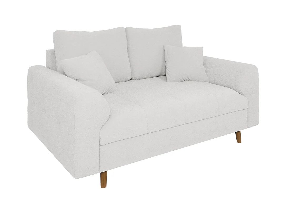 Sofa dwuosobowa Laril nowoczesna na wysokich nóżkach 150x93 — Coral 70