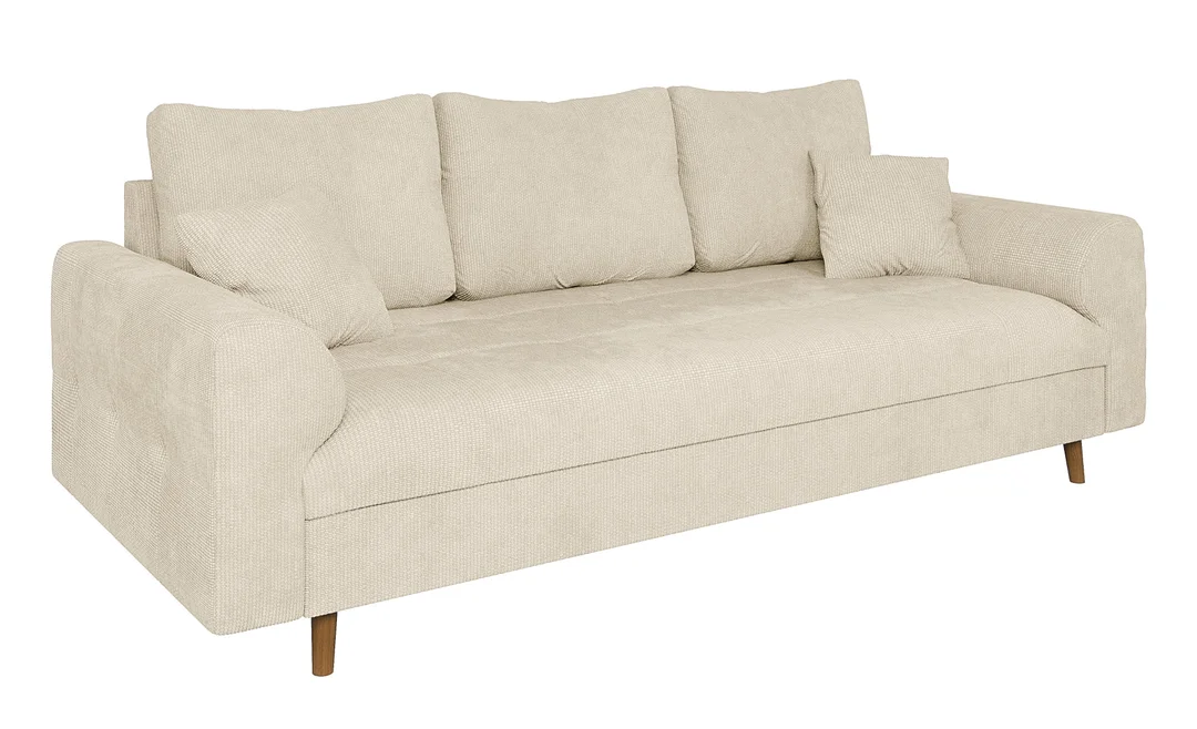 Sofa trzyosobowa Laril nowoczesna na wysokich nóżkach 210x93 — Flow 5