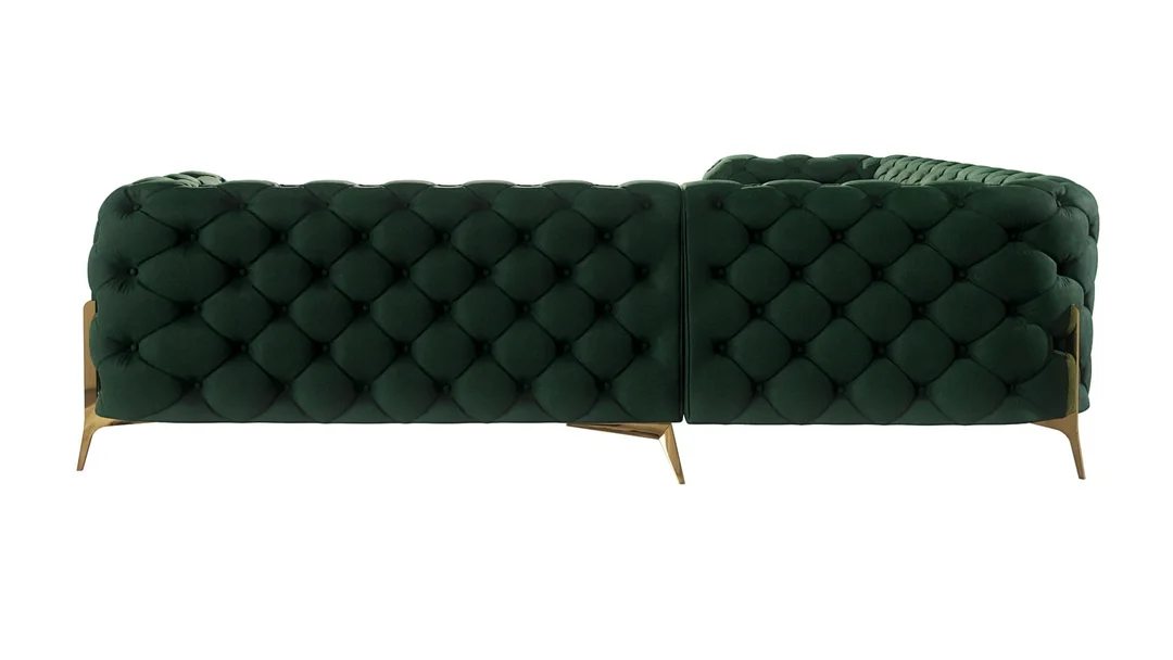 Narożnik pięcioosobowy luksusowy pikowany 2+E+2 Chesterfield TEO HIGH 264x264 — Riviera 38
