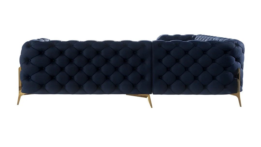 Narożnik pięcioosobowy luksusowy pikowany 2+E+2 Chesterfield TEO HIGH 264x264 — Riviera 81