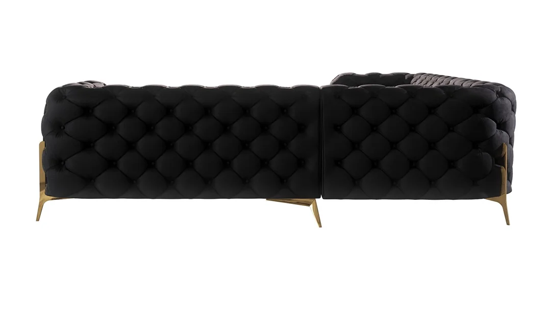 Narożnik pięcioosobowy luksusowy pikowany 2+E+2 Chesterfield TEO HIGH 264x264 — Riviera 100