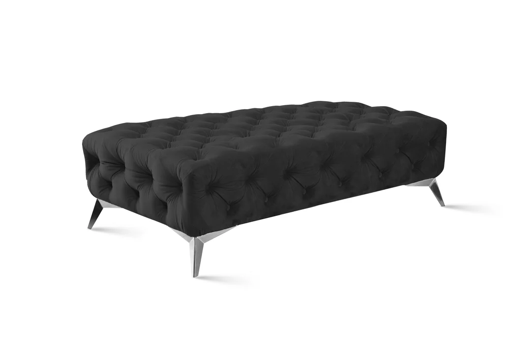 Puf pikowany Chesterfield 120x60 TEO — Riviera 100