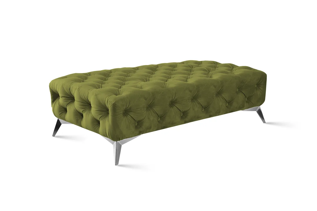 Puf pikowany Chesterfield 120x60 TEO — Riviera 36