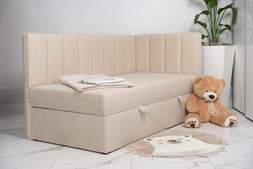 Łóżko Nevada Comfort młodzieżowe z pojemnikiem na pościel na wymiar — Lambi 5