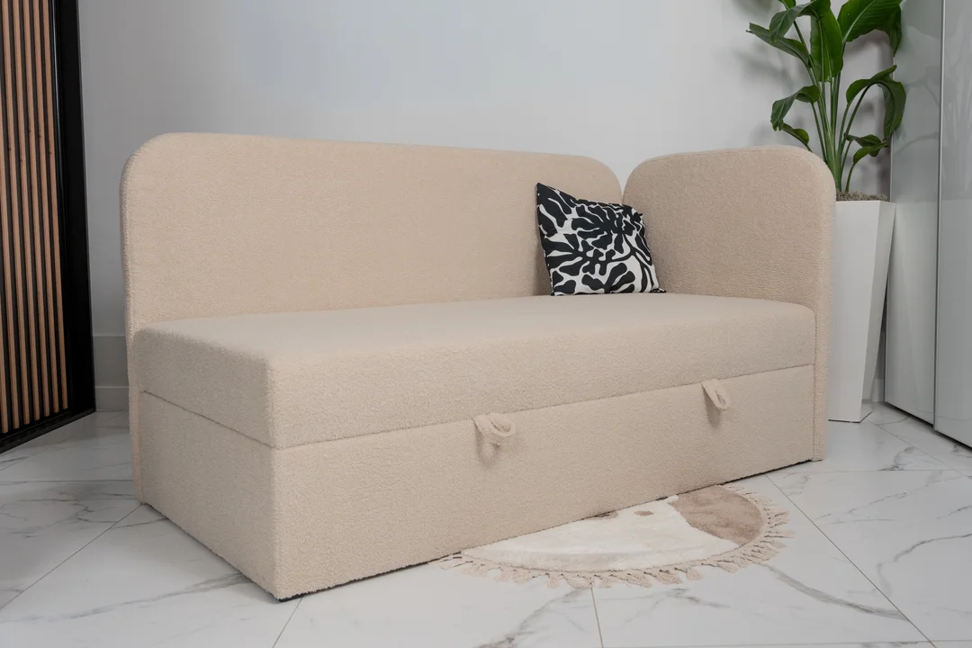 Łóżko Miami Comfort młodzieżowe z pojemnikiem na pościel na wymiar — Lambi 5