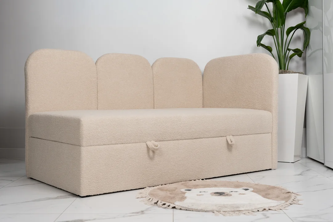 Łóżko Toronto Comfort młodzieżowe z pojemnikiem na pościel na wymiar — Lambi 5