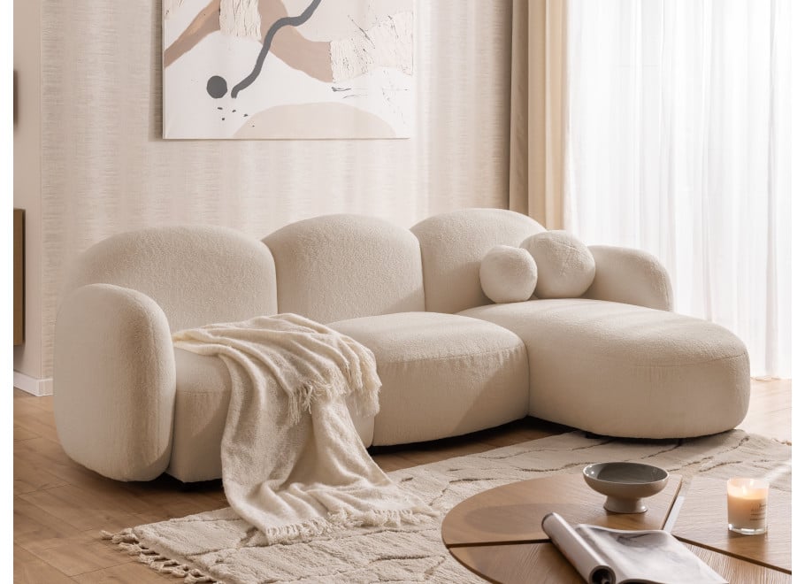 Narożnik pięcioosobowy z ozdobnymi poduszkami Bloop - Quelle 03