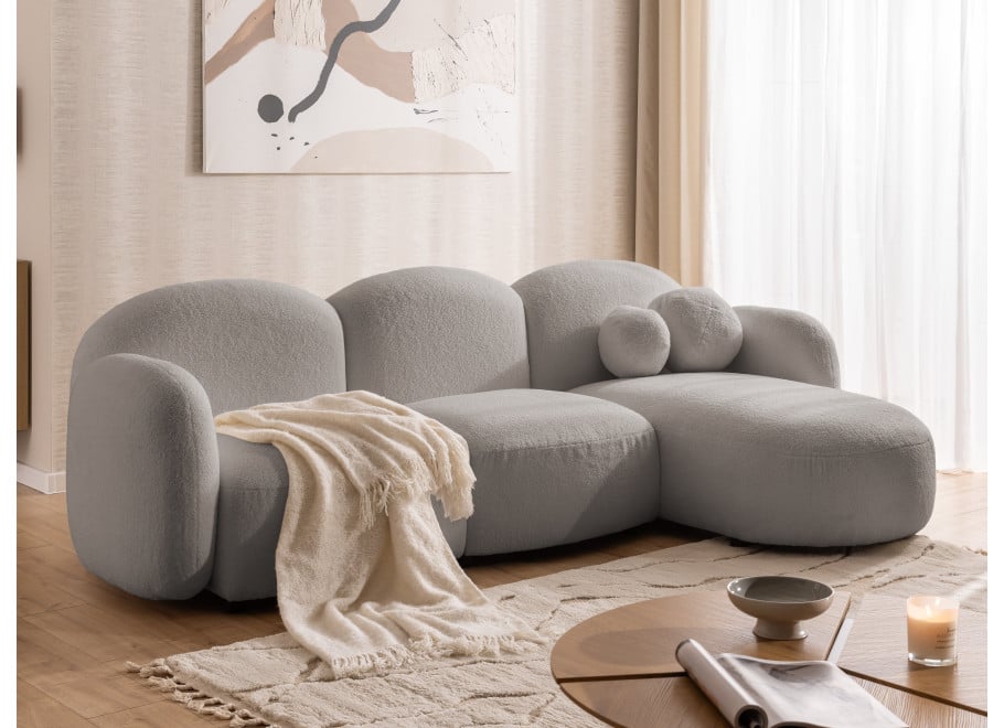 Narożnik pięcioosobowy z ozdobnymi poduszkami Bloop - Quelle 83