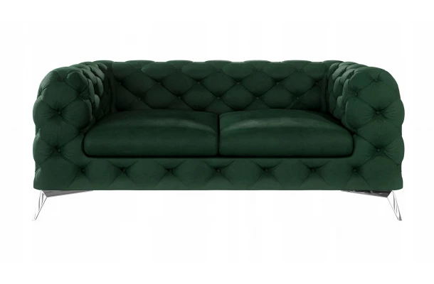 Sofa dwuosobowa pikowana glamour Chesterfield TEO 2 - designerskie Sofa dwuosobowa pikowana glamour Chesterfield TEO 2 - designerskie